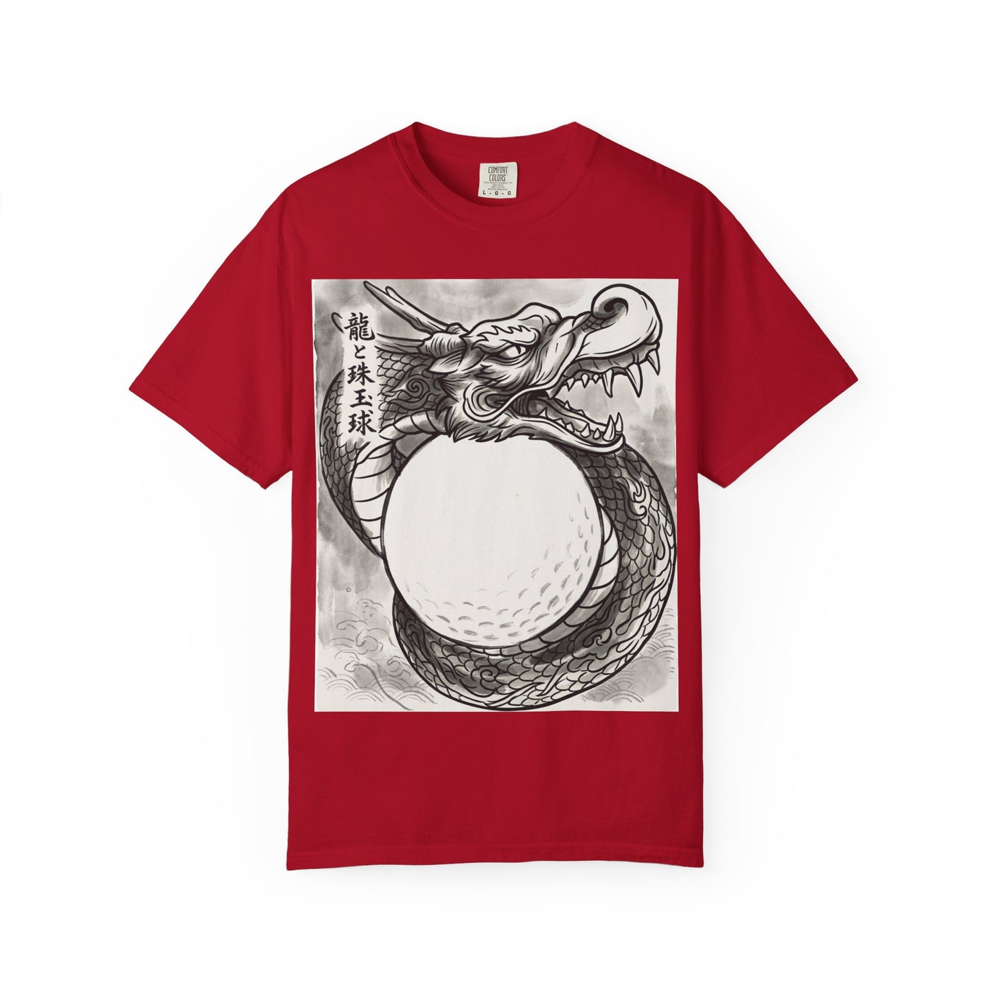 Dragon Golf Ball T-Shirt — Japanese Ink Dragon Golf Tee