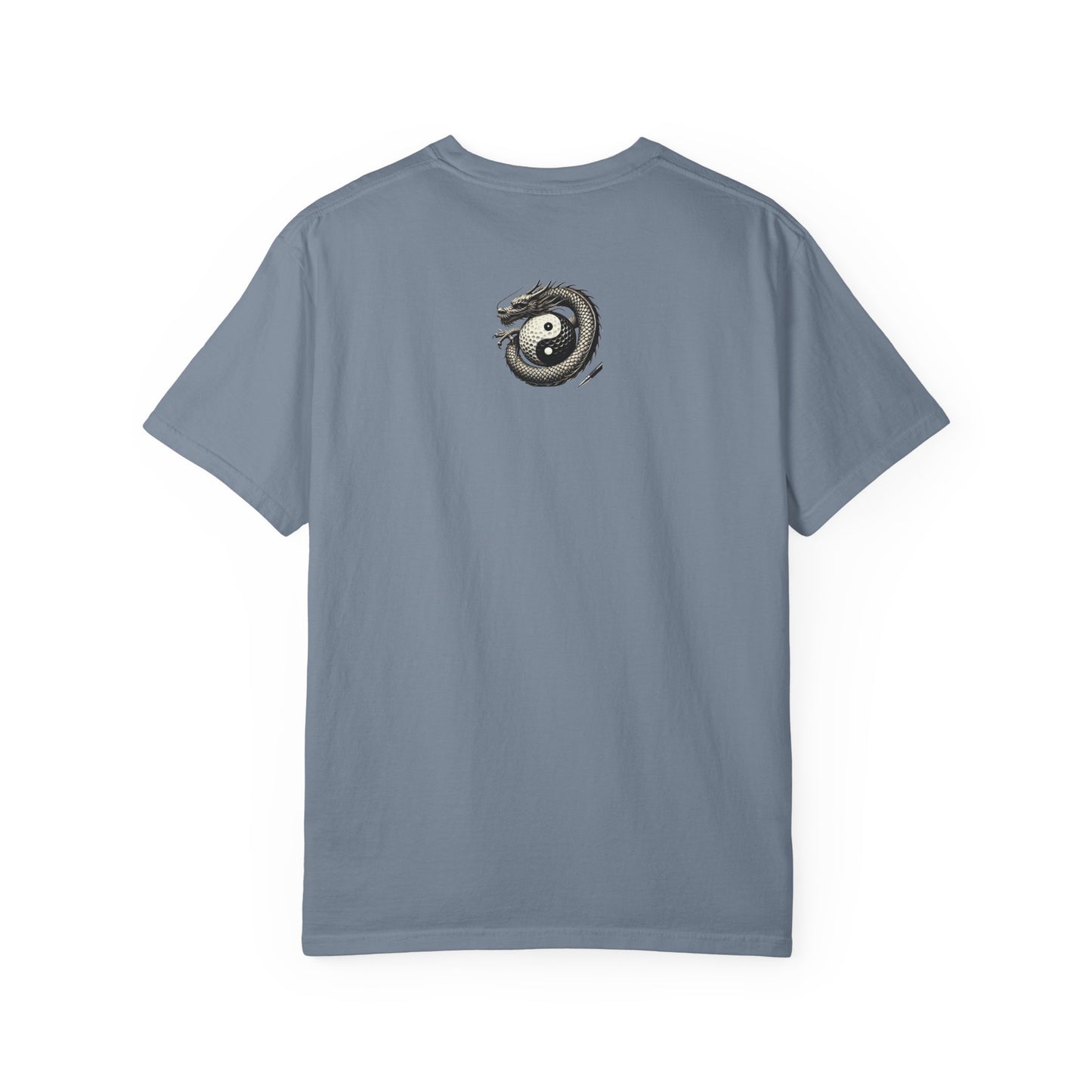 Zen Spot Golf Custom Yin Yang Dragon Golf Ball Graphic T-Shirt