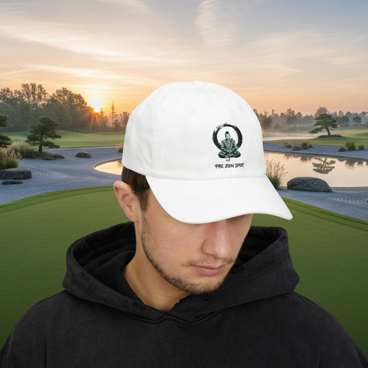 Embroidered Zen Monk Golfer Dad Cap