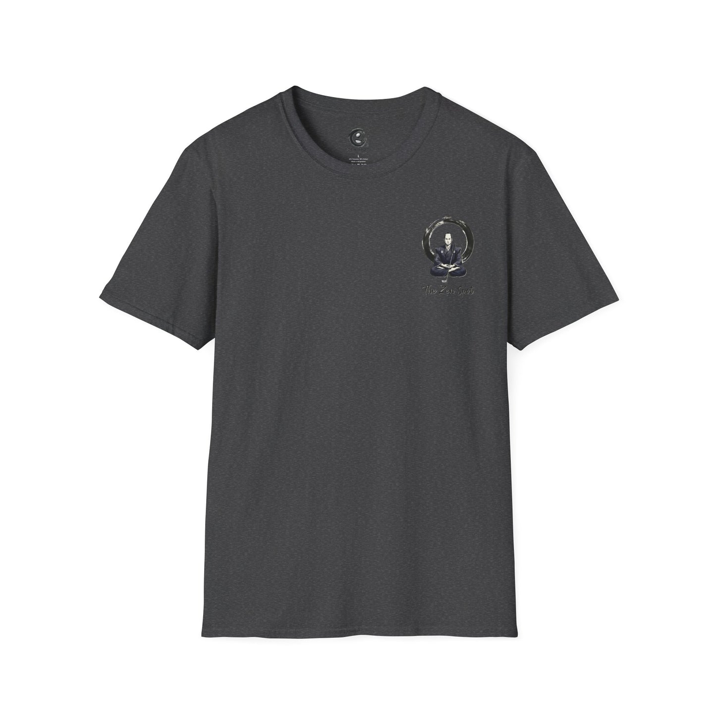 Zen Spot Golf Custom Gildan Zen Samurai Meditation Tee | The Zen Spot graphic t-shirt