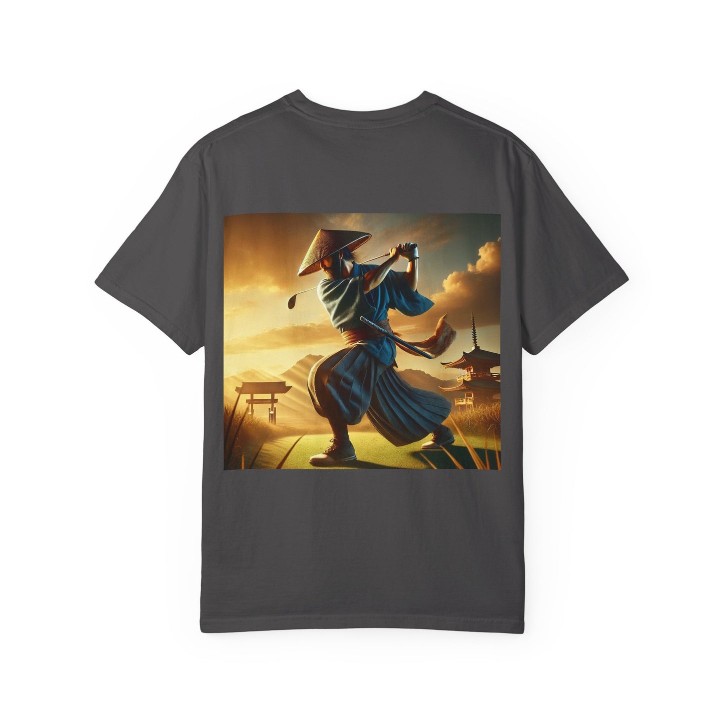 Samurai Sunset T-Shirt — Vintage Martial Arts Graphic Tee
