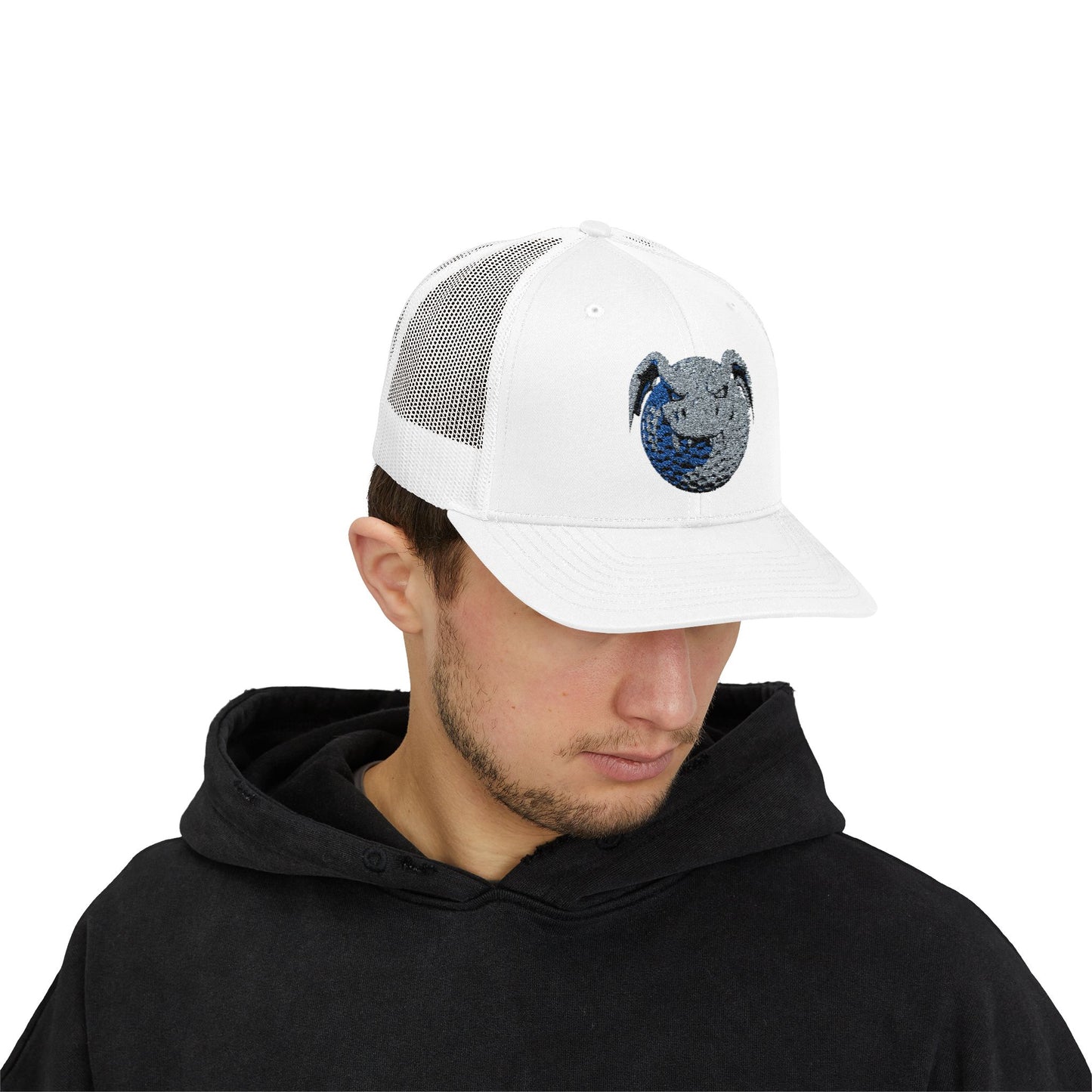 Zen Spot Customized Yupoong "Dragon Golf Ball" Trucker