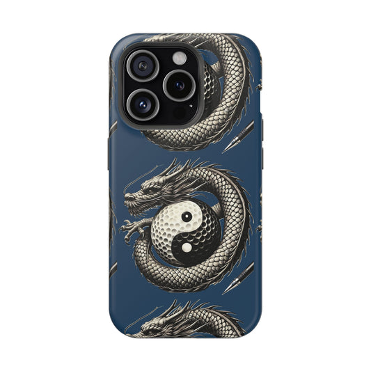 Zen Spot Customized Dragon Yin Yang Phone Case — Magnetic Impact-Resistant Armor