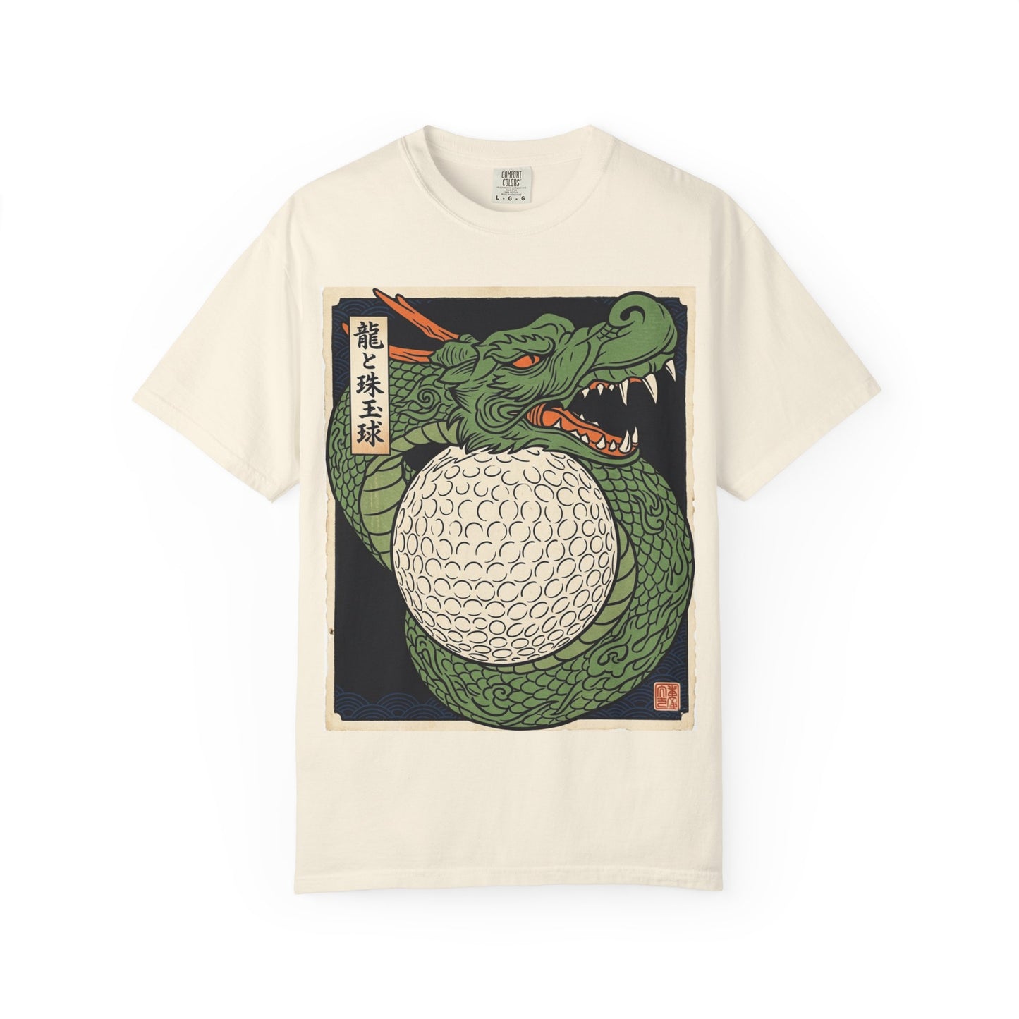 Zen Spot Golf Custom "The Dragon and the Precious Pearl Ball" Graphic T-Shirt
