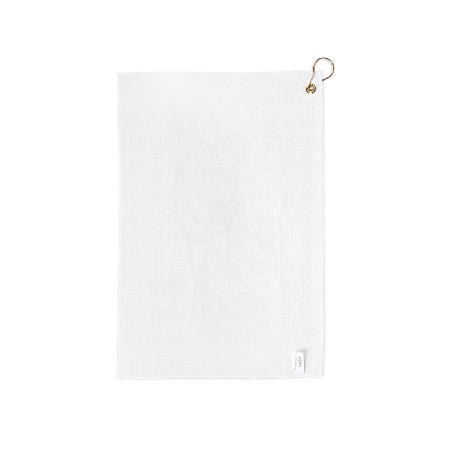 Japanese Geisha Golf Towel — 'Flow, Grace, Unity' Printed Golfing Towel