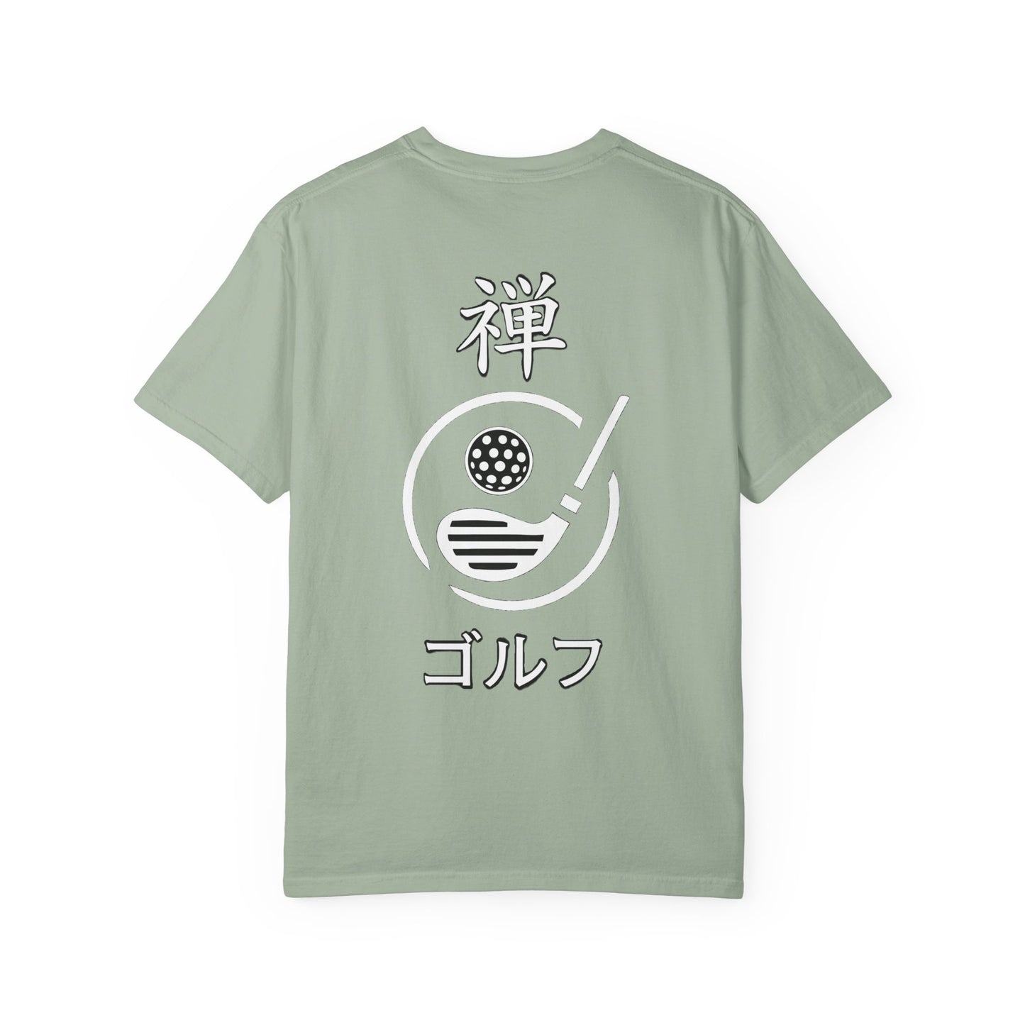 Zen Spot Golf Custom Japanese Kanji "Zen Golf" Graphic T‑Shirt