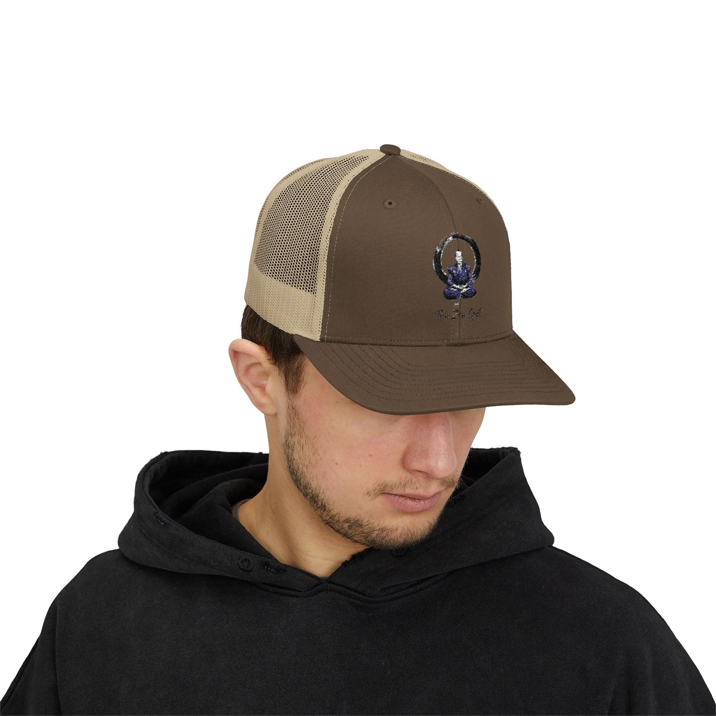 Zen Spot Golf Custom Buddha Golfer Trucker