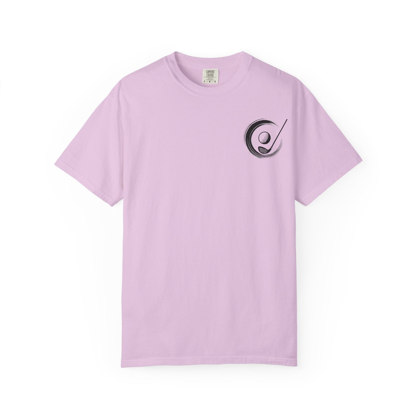 Zen Spot Golf Custom Golf Course Cherry Blossom Graphic T-Shirt