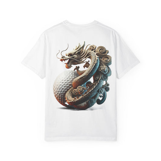 Zen Spot Customized Comfort Colors Dragon Golf Ball T-Shirt — Zen Spot Graphic Tee