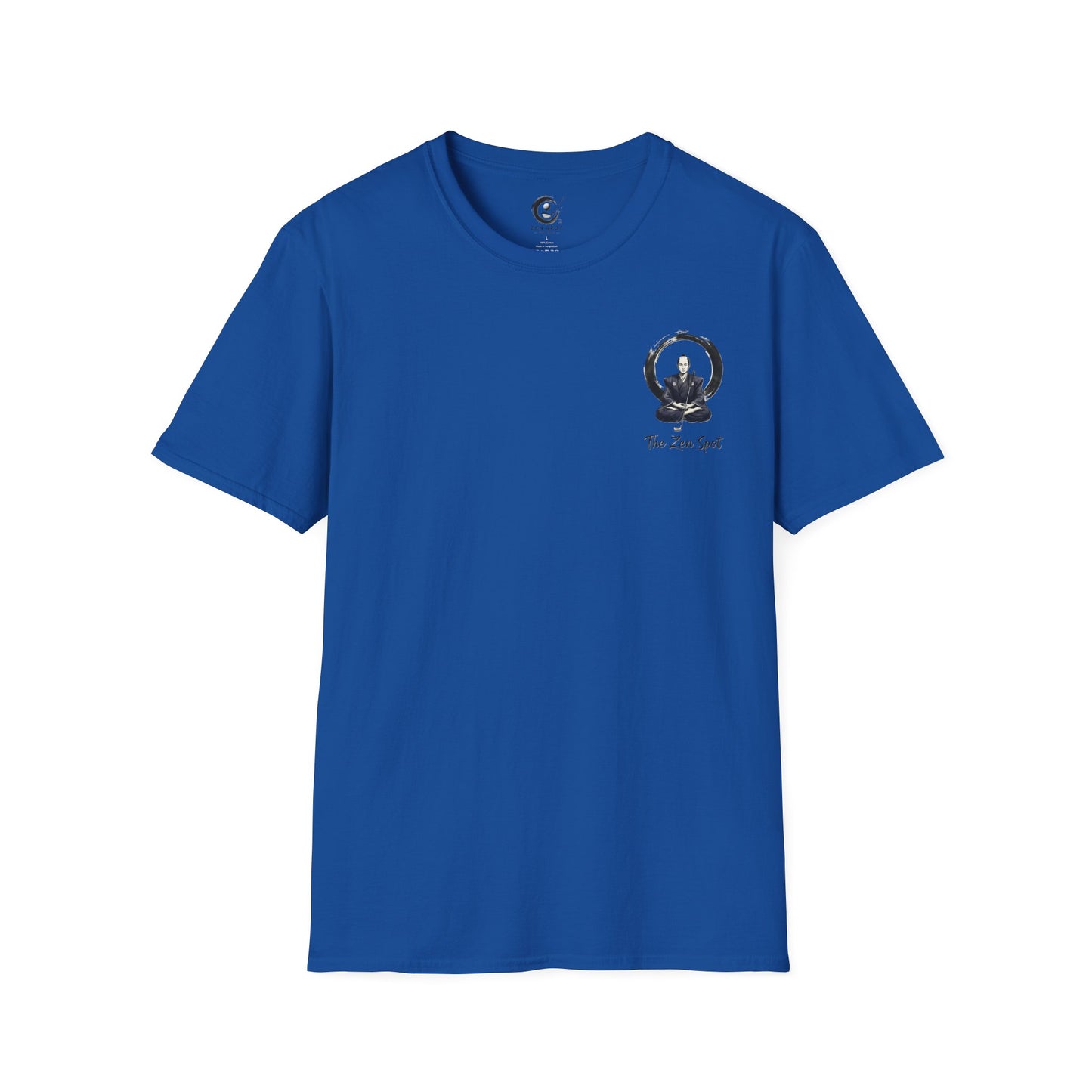 Zen Spot Golf Custom Gildan Zen Samurai Meditation Tee | The Zen Spot graphic t-shirt