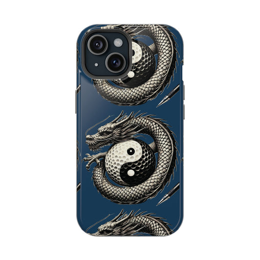Zen Spot Customized Dragon Yin Yang Phone Case — Magnetic Impact-Resistant Armor