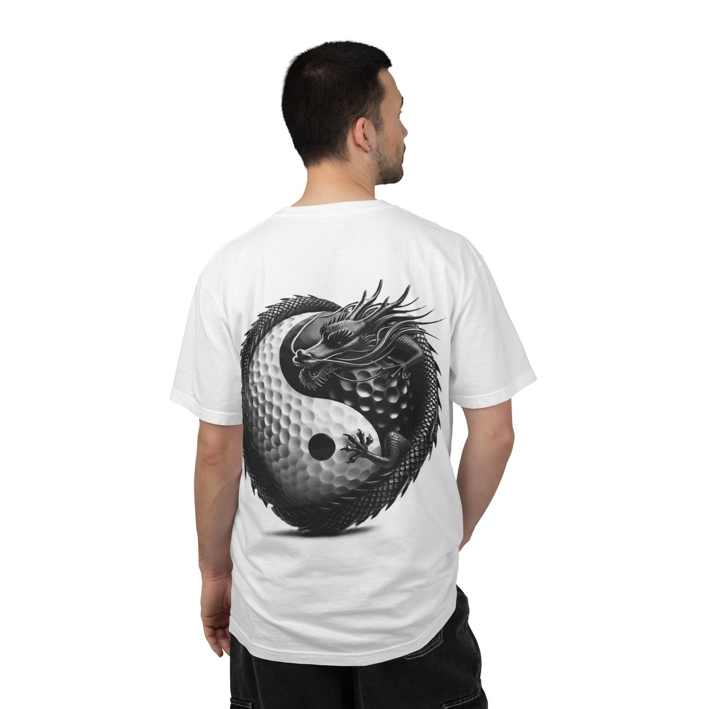 Dragon Yin-Yang Golf Tee — Zen Golf Graphic T-Shirt