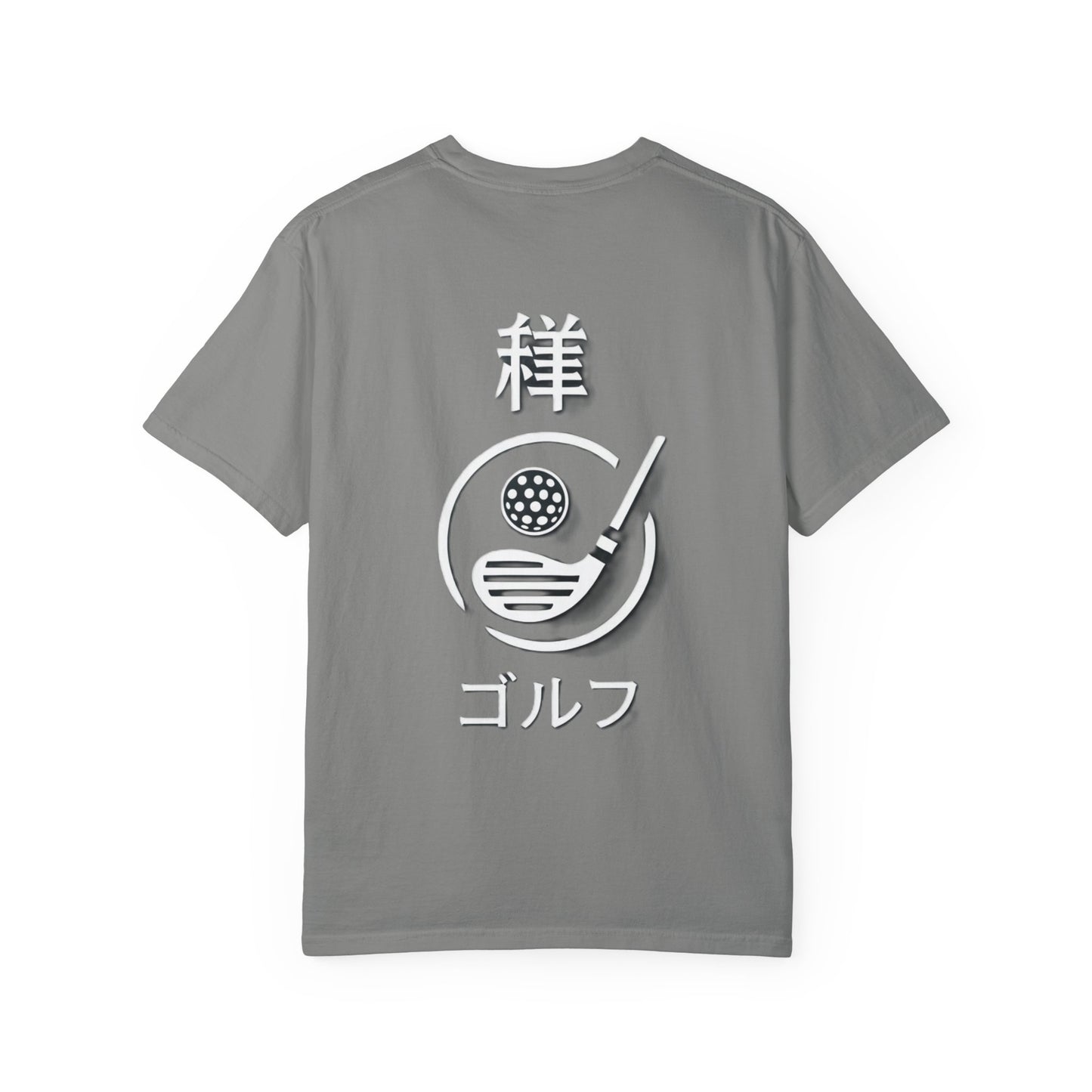 Zen Spot Golf Kanji Graphic T‑Shirt — Japanese Style Golf Club Tee