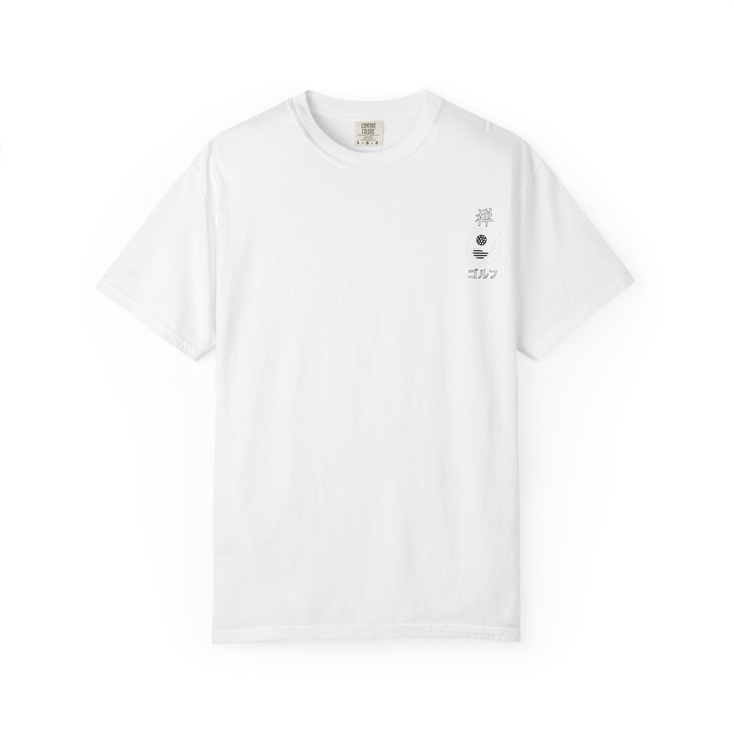 Zen Spot Golf Custom Japanese Kanji "Zen Golf" Graphic T‑Shirt
