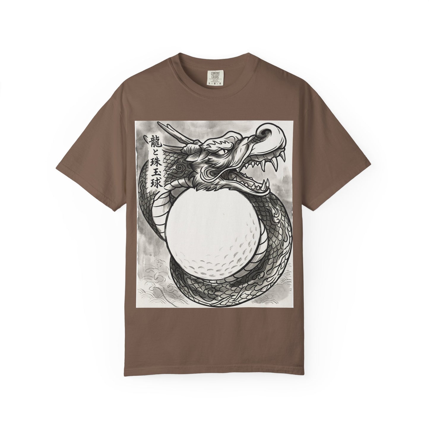 Dragon Golf Ball T-Shirt — Japanese Ink Dragon Golf Tee