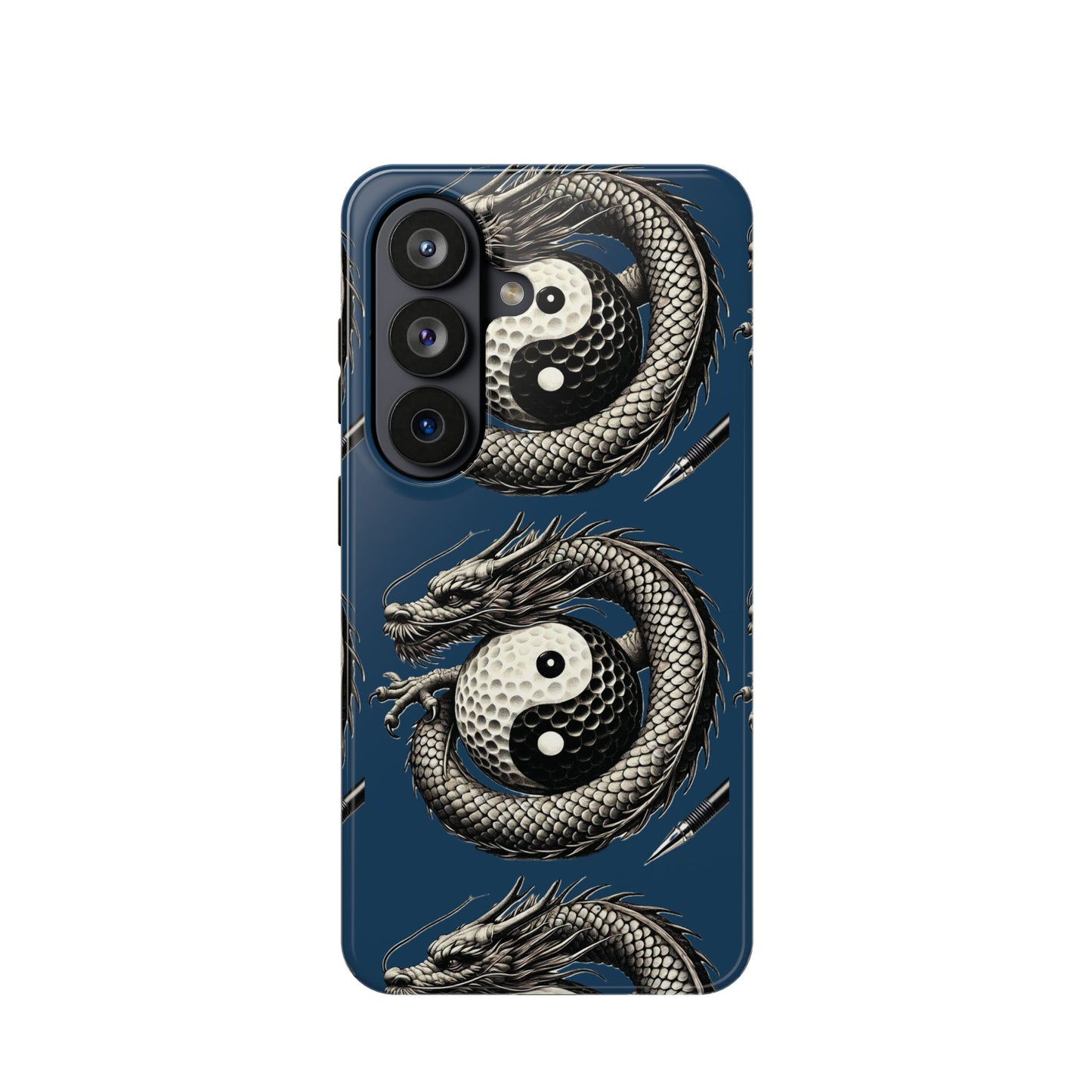 Zen Spot Customized Dragon Yin Yang Phone Case — Magnetic Impact-Resistant Armor