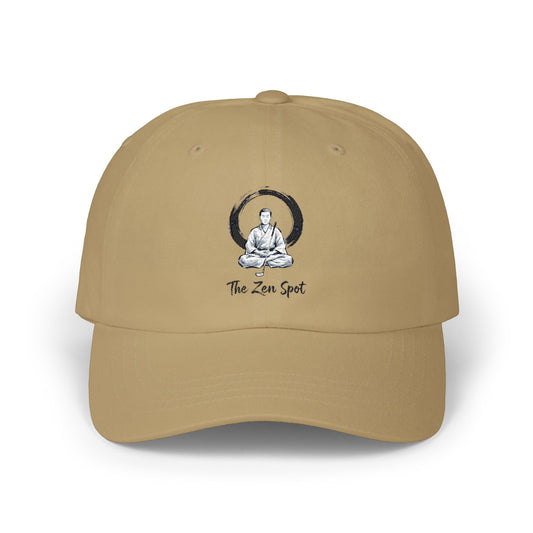 Zen Spot Golf Custom Yupoong Buddha Golfer Enso "The Zen Spot" Cap | Classic Dad Cap