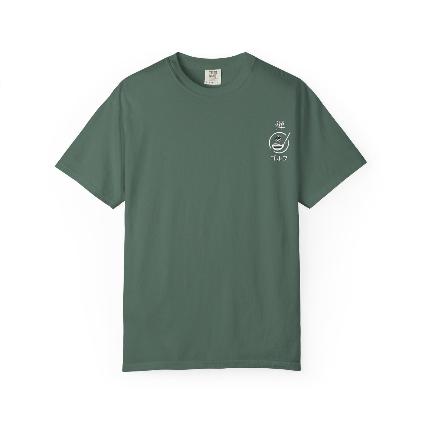 Zen Spot Golf Custom Japanese Kanji "Zen Golf" Graphic T‑Shirt