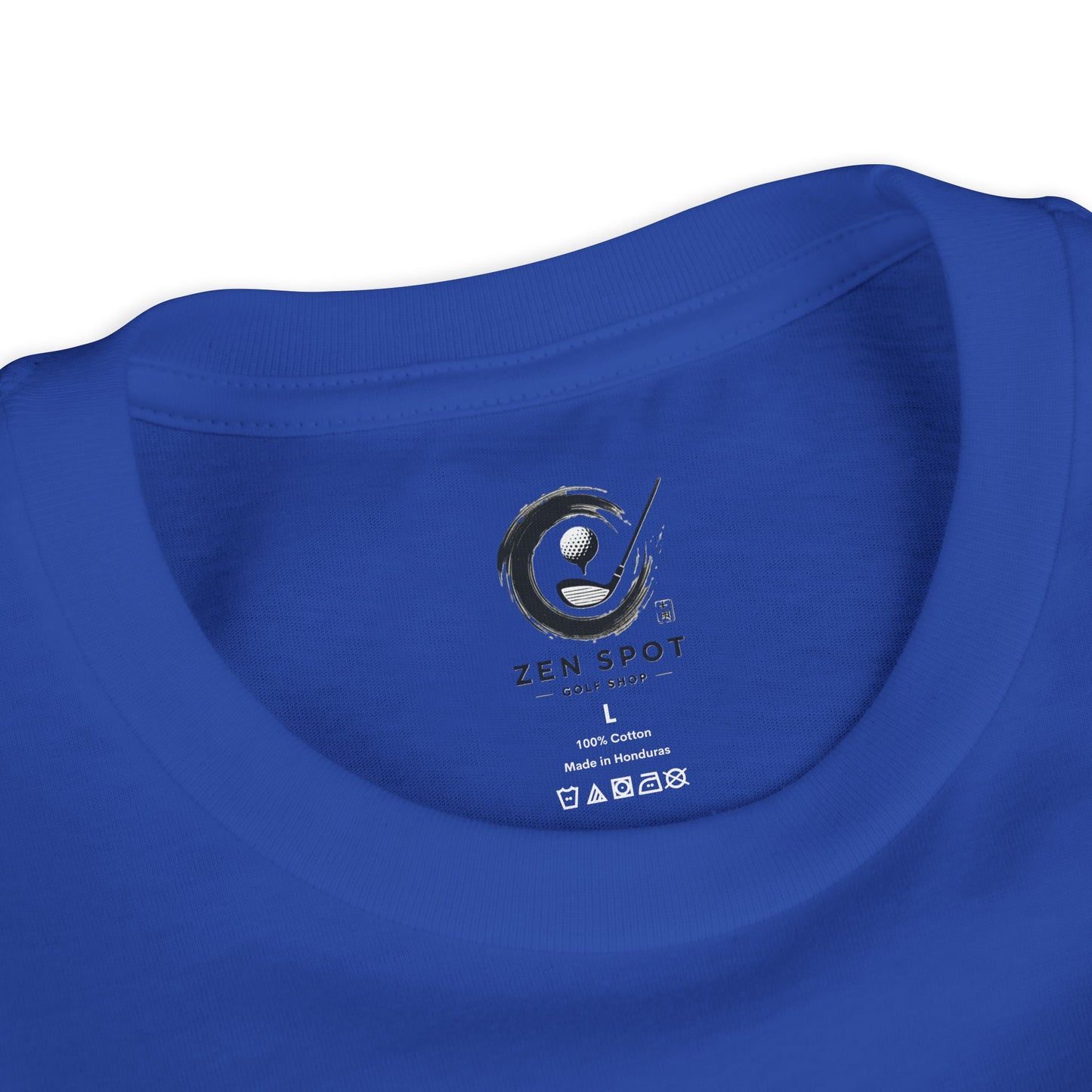 Zen Spot Golf Custom Samurai Golfer Sunset Graphic Youth T-Shirt