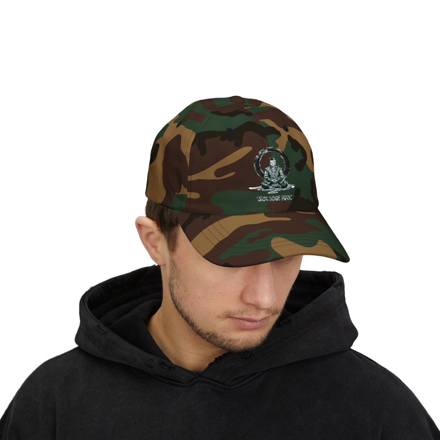 Zen Spot Golf Custom Zen Golfer Buddha Dad Cap