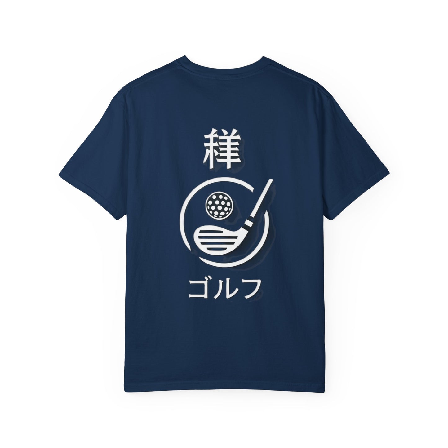Zen Spot Golf Kanji Graphic T‑Shirt — Japanese Style Golf Club Tee