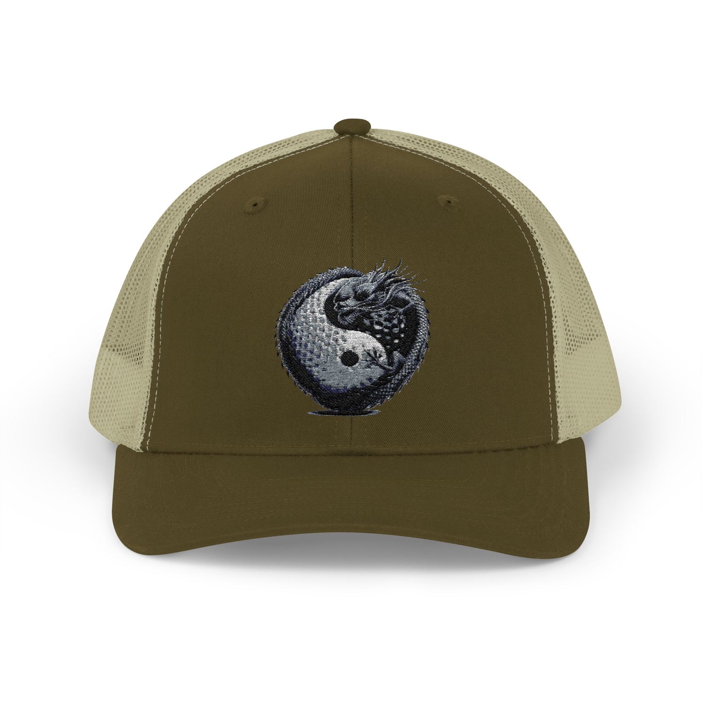 Yin Yang Dragon Golf Ball Trucker