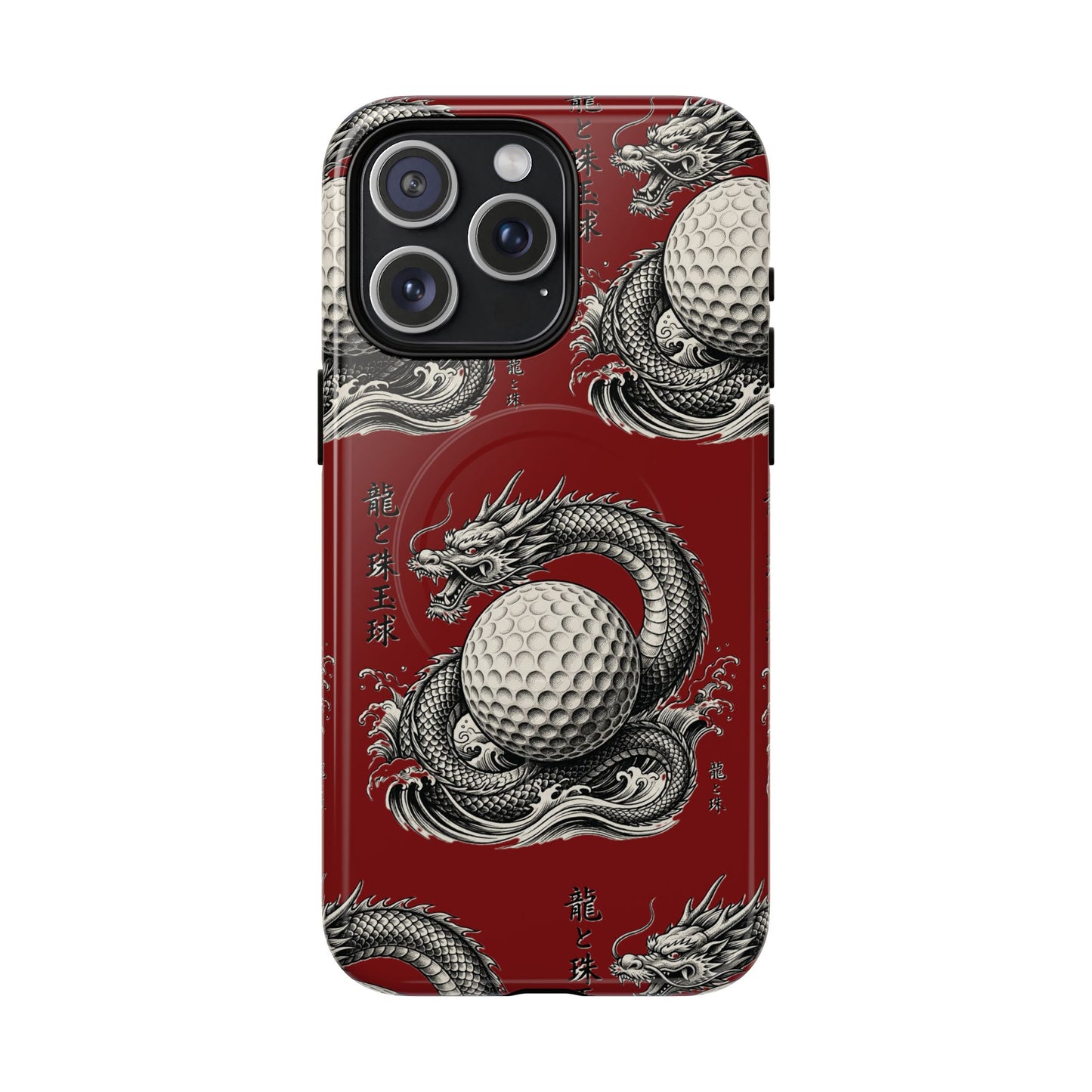 Zen Spot Customized Dragon Golf Ball Phone Case — Tough Magnetic Protective Case