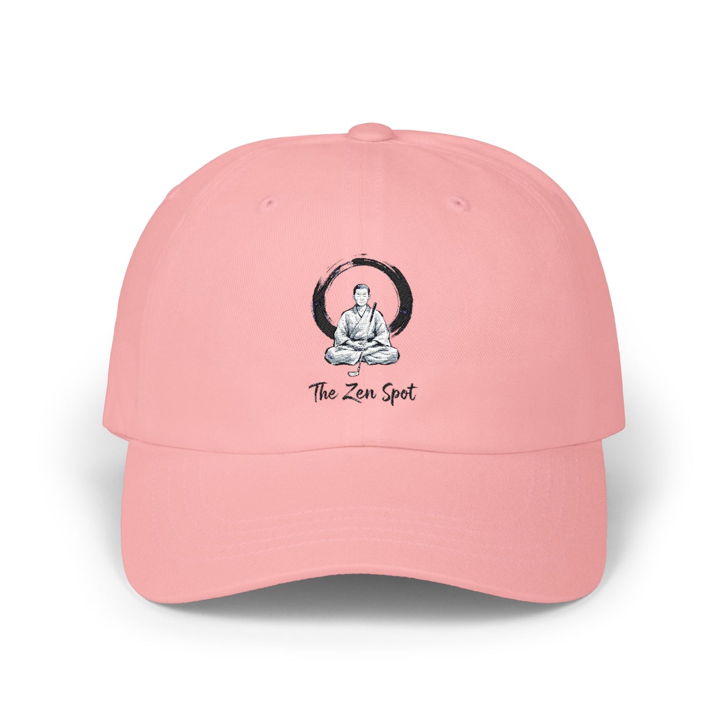 Zen Spot Golf Custom Yupoong Buddha Golfer Enso "The Zen Spot" Cap | Classic Dad Cap