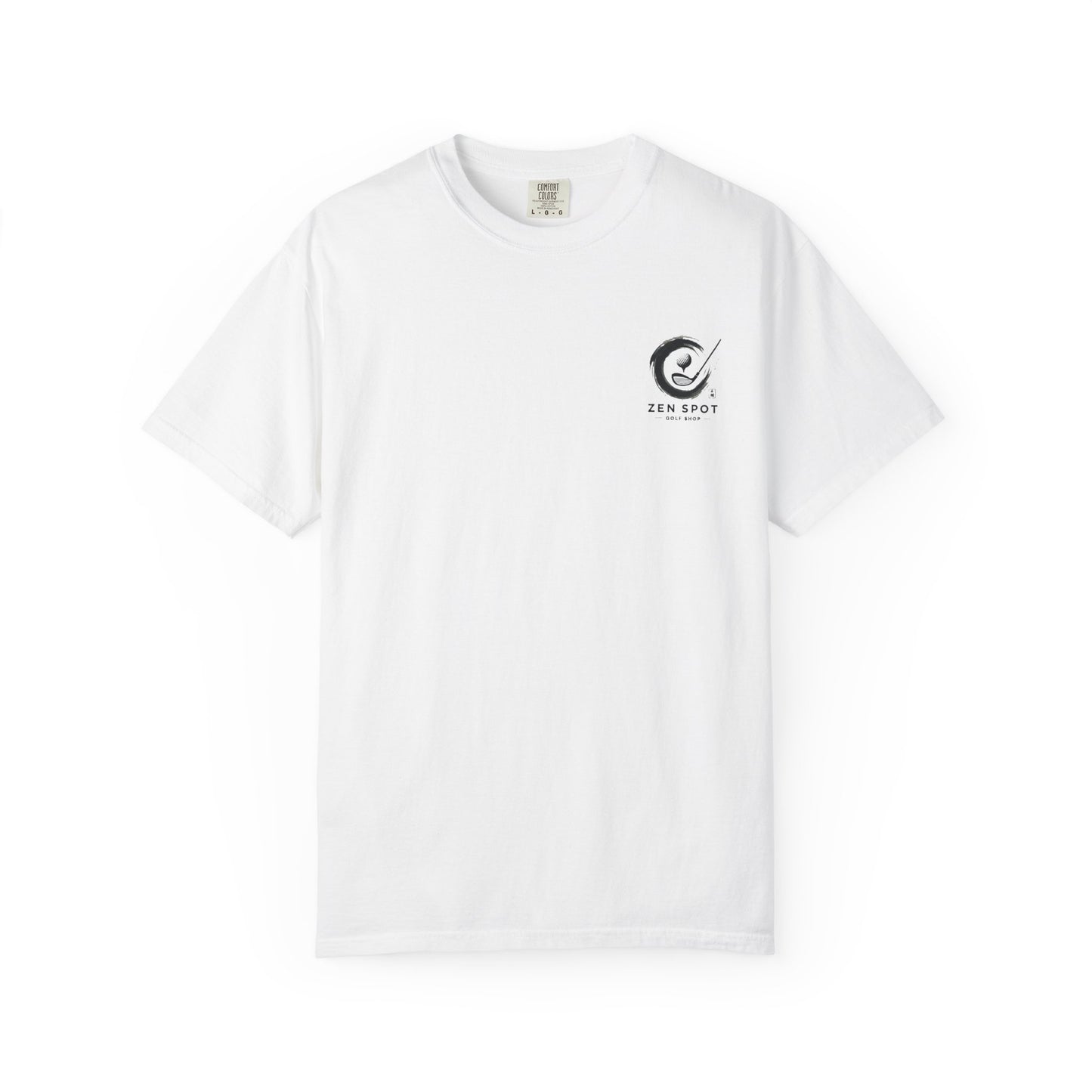 Zen Spot — Koi Pond Sunset Graphic Tee (Back Print)