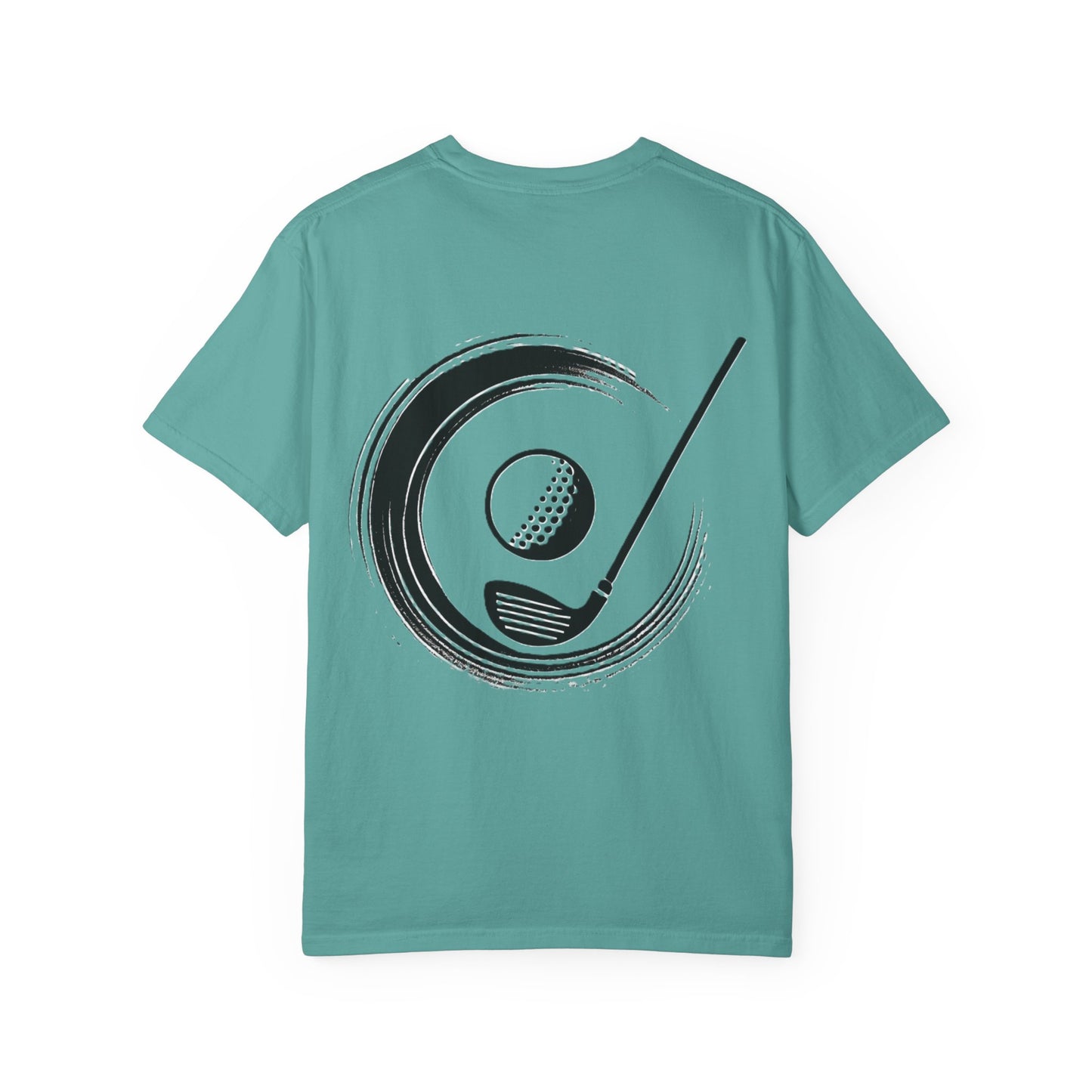 Zen Spot Golf Custom Golf Brush Stroke Graphic T-Shirt