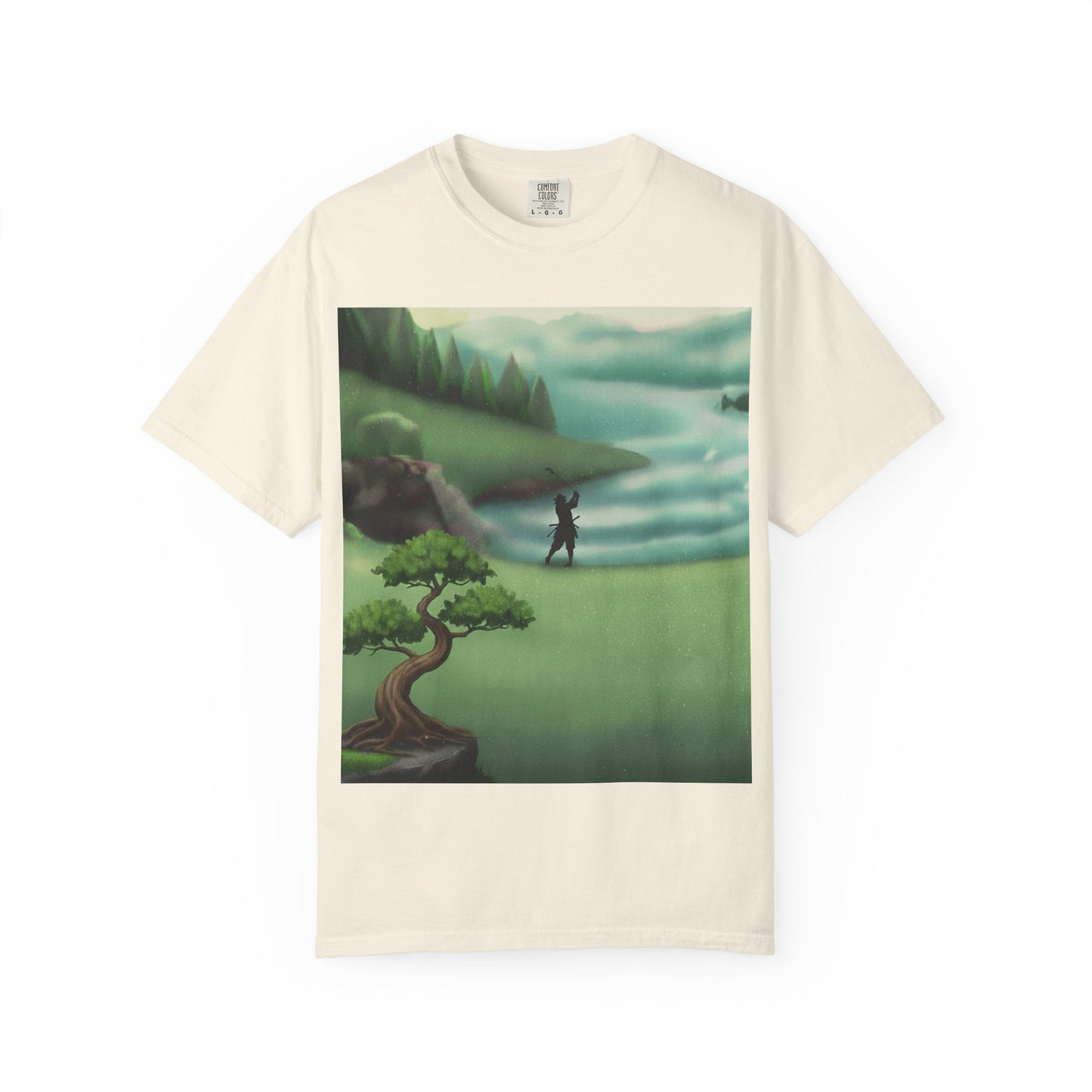 Zen Spot Golf Custom Golf Course Landscape T‑Shirt