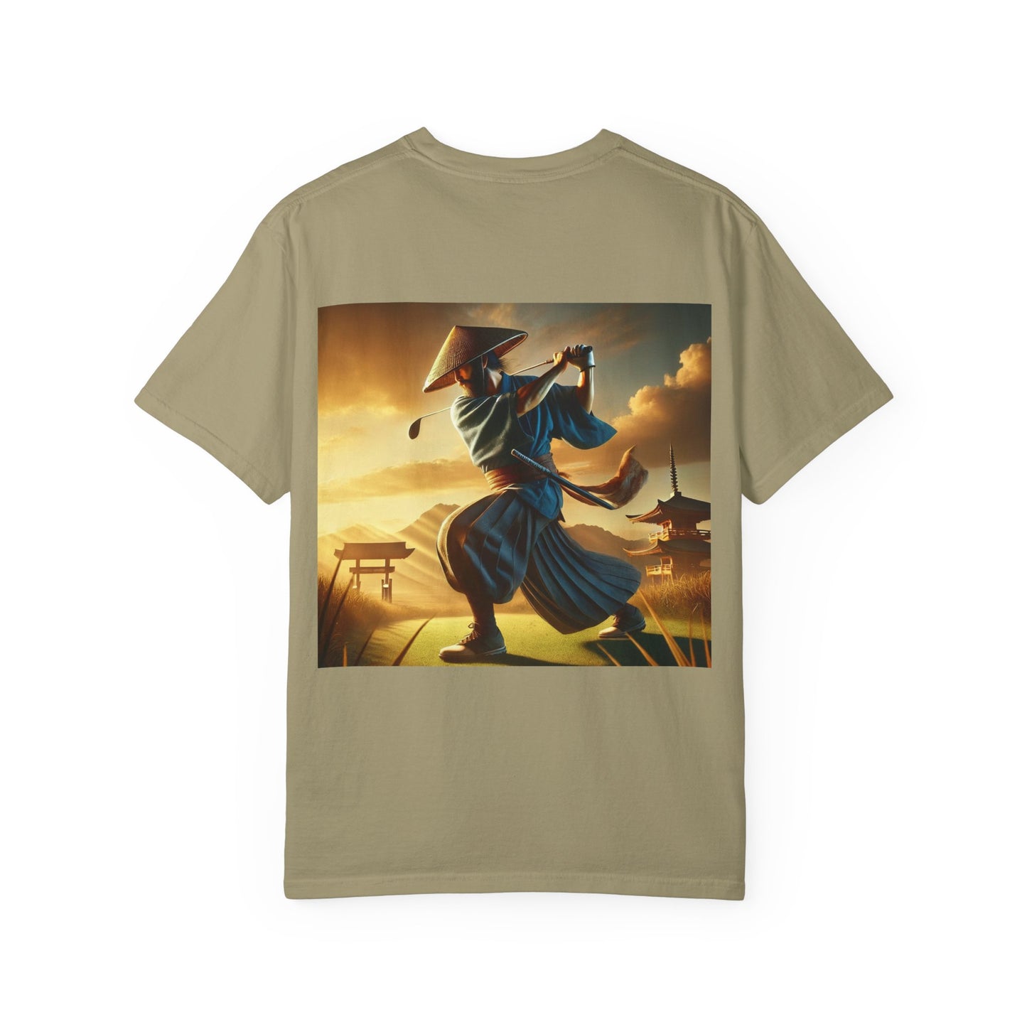 Samurai Sunset T-Shirt — Vintage Martial Arts Graphic Tee