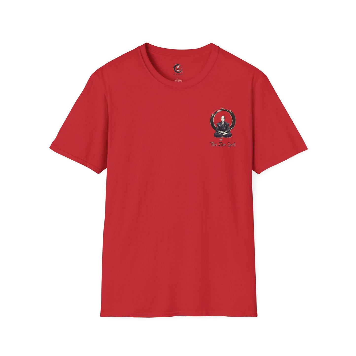 Zen Spot Golf Custom Gildan Zen Samurai Meditation Tee | The Zen Spot graphic t-shirt