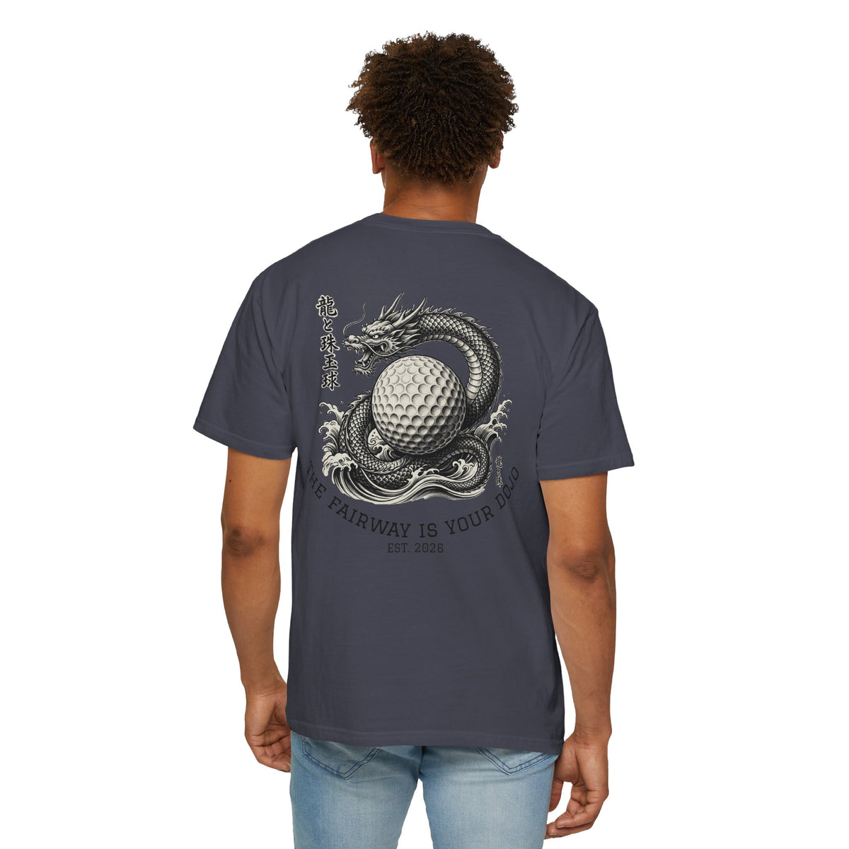 Dragon Golf T-Shirt — "The Fairway Is Your Dojo" Graphic Tee