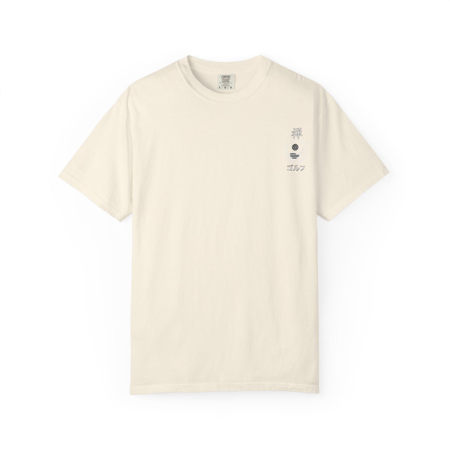 Zen Spot Golf Custom Japanese Kanji "Zen Golf" Graphic T‑Shirt