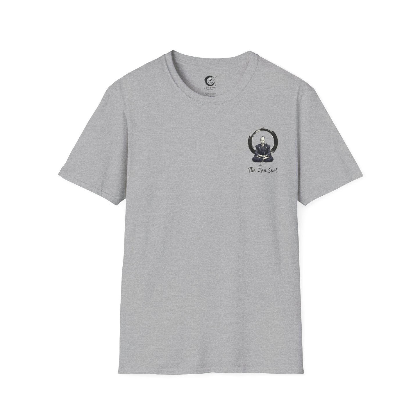 Zen Spot Golf Custom Gildan Zen Samurai Meditation Tee | The Zen Spot graphic t-shirt