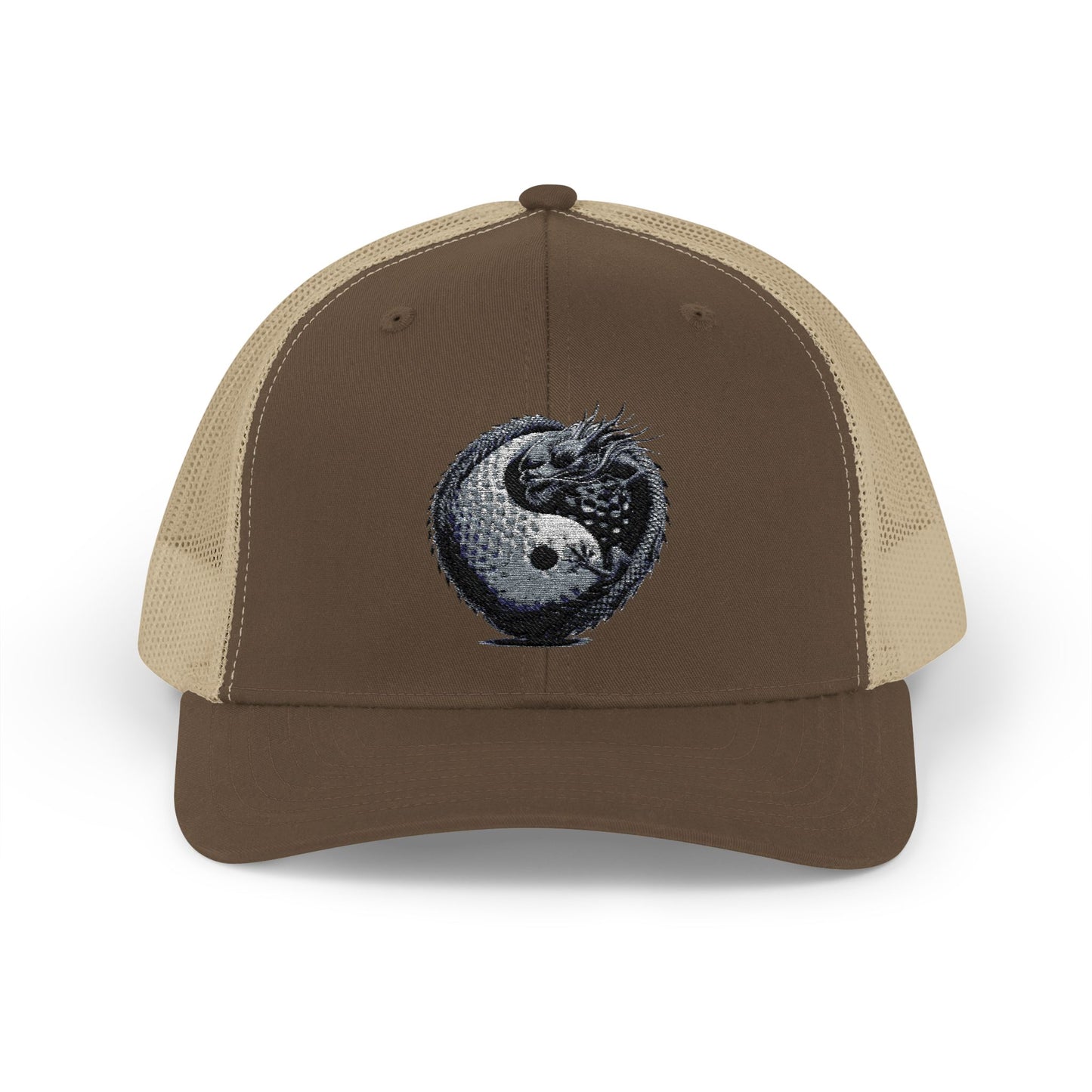 Yin Yang Dragon Golf Ball Trucker