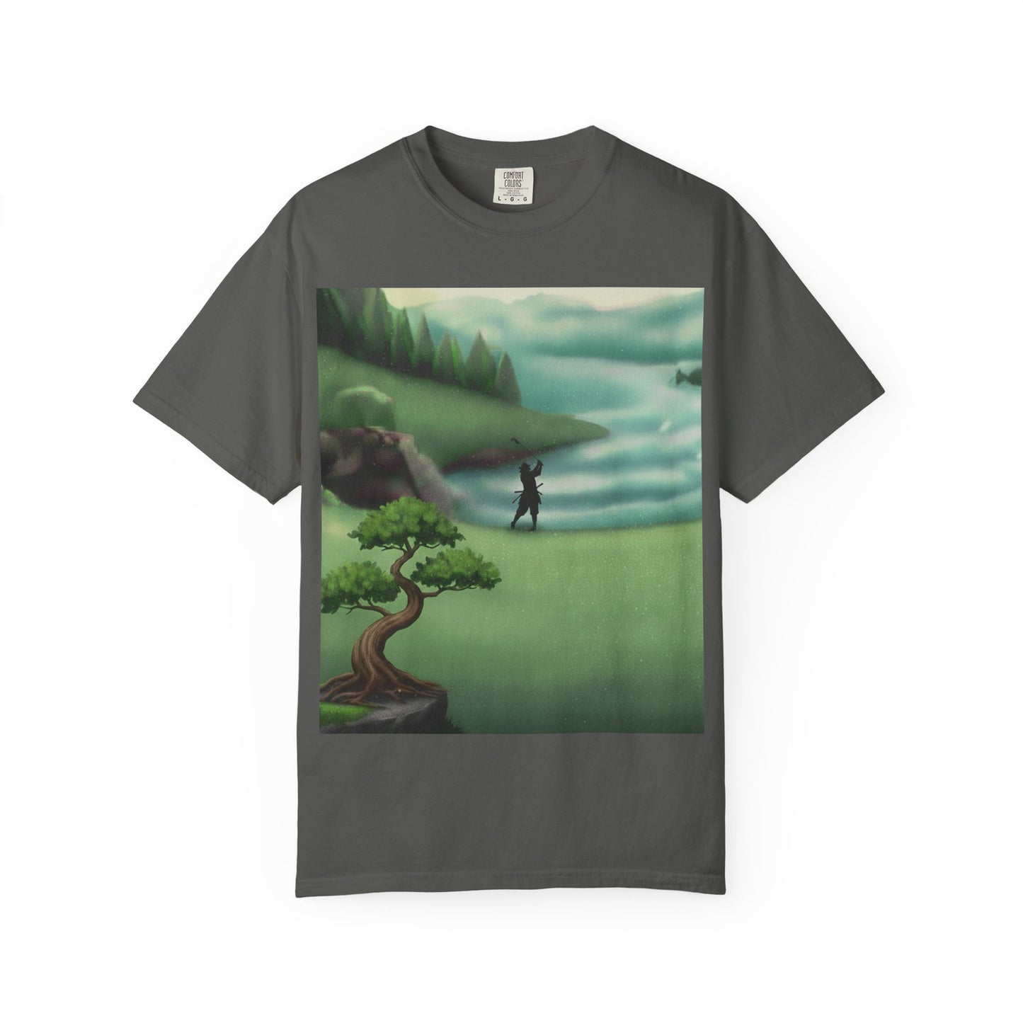 Zen Spot Golf Custom Golf Course Landscape T‑Shirt
