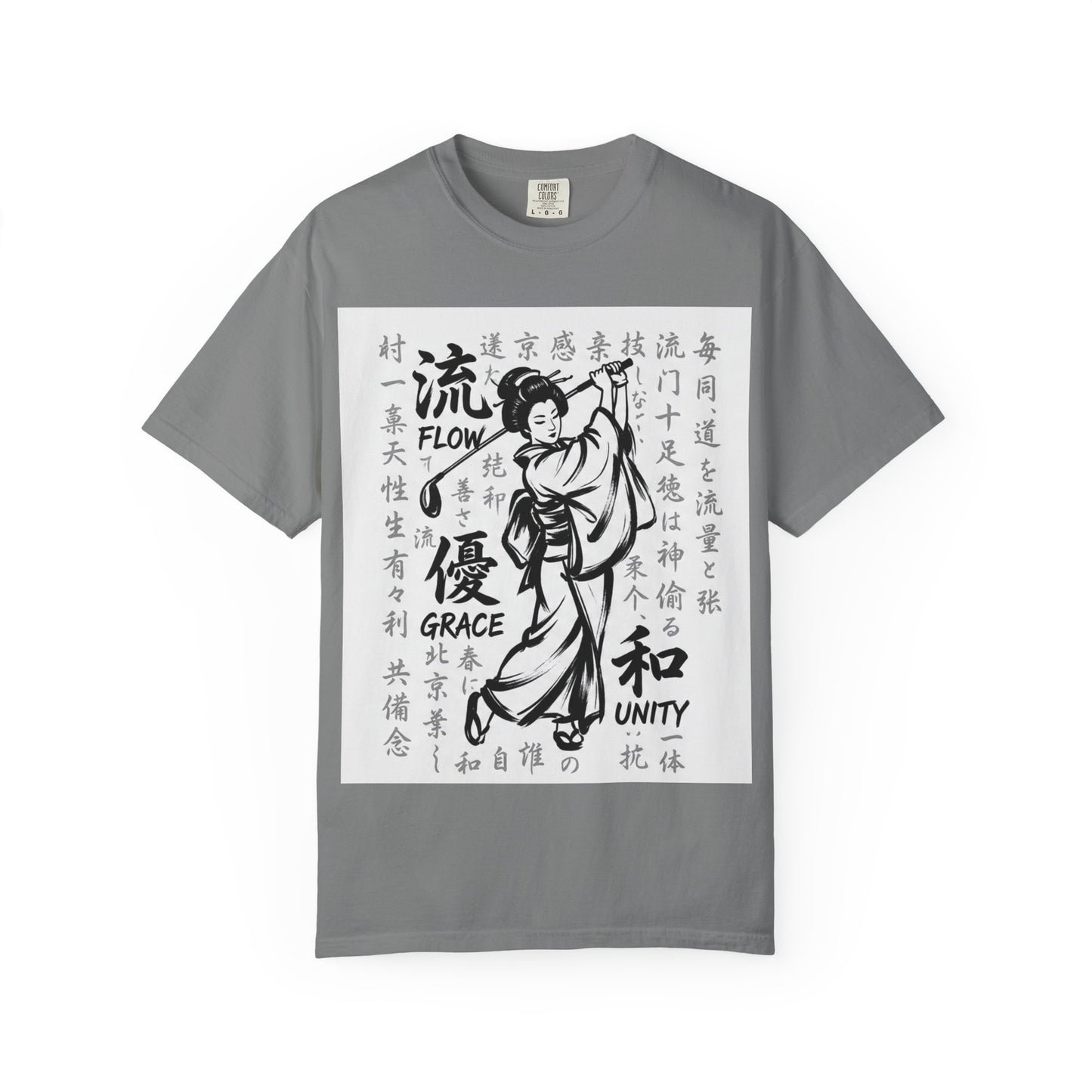 Geisha Kanji Flow & Grace T-Shirt