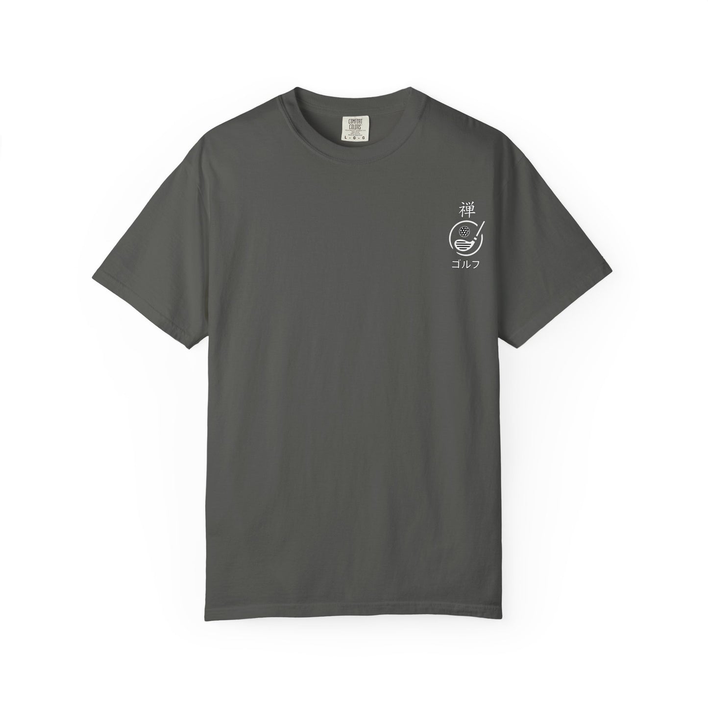 Zen Spot Golf Custom Japanese Kanji "Zen Golf" Graphic T‑Shirt
