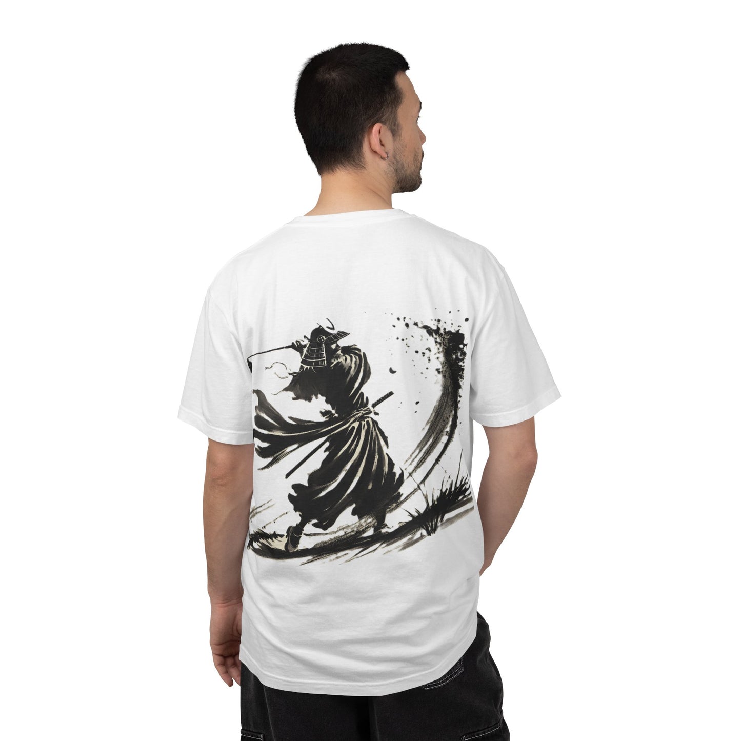 Samurai Golfer Brushstroke T-Shirt
