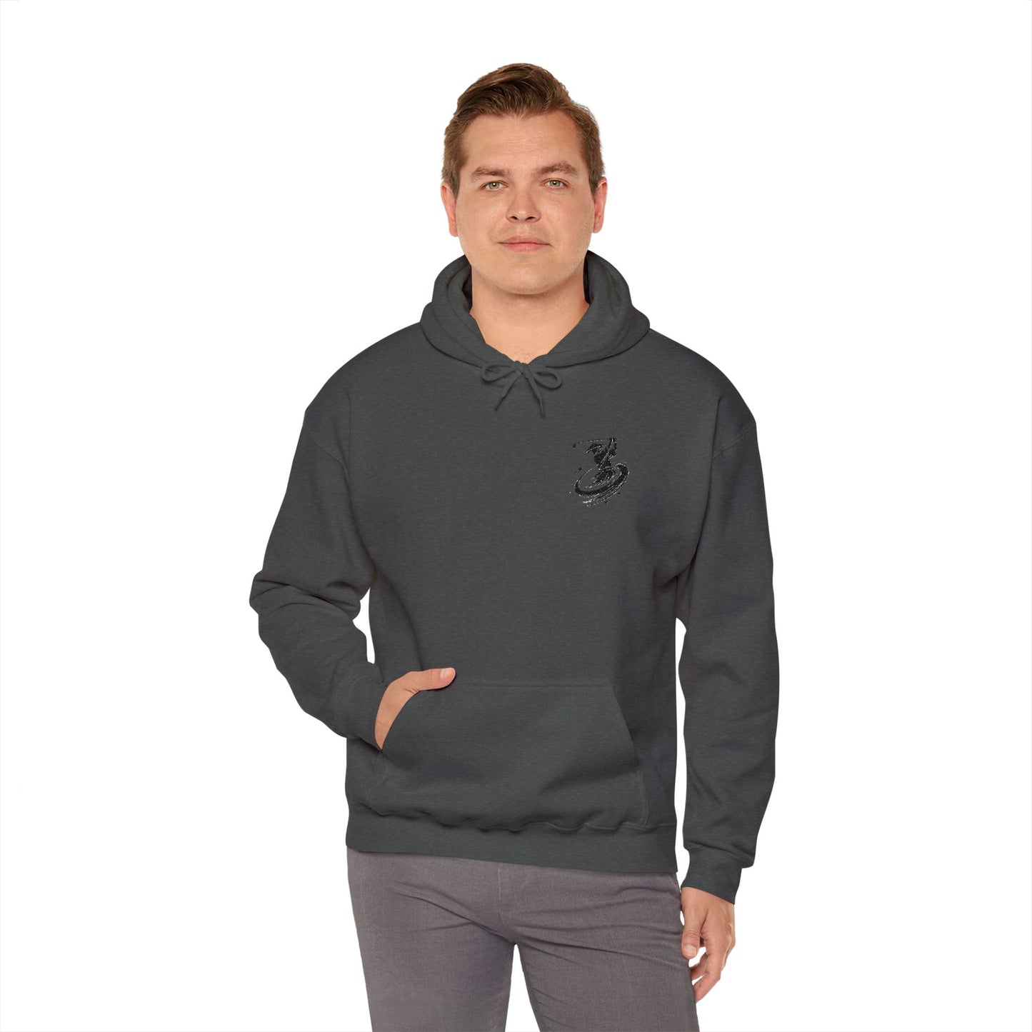 Brush Stroke Kendo Samurai Golf Swing Hoodie