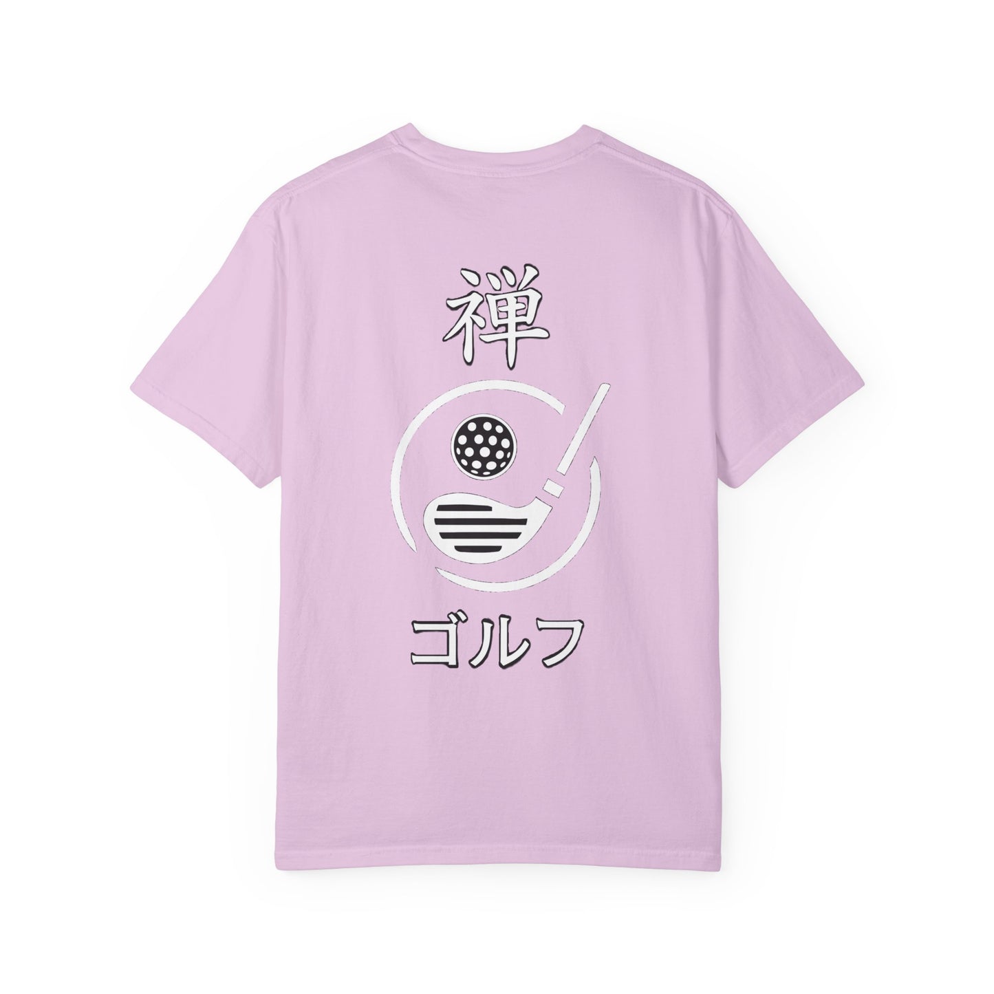 Zen Spot Golf Custom Japanese Kanji "Zen Golf" Graphic T‑Shirt