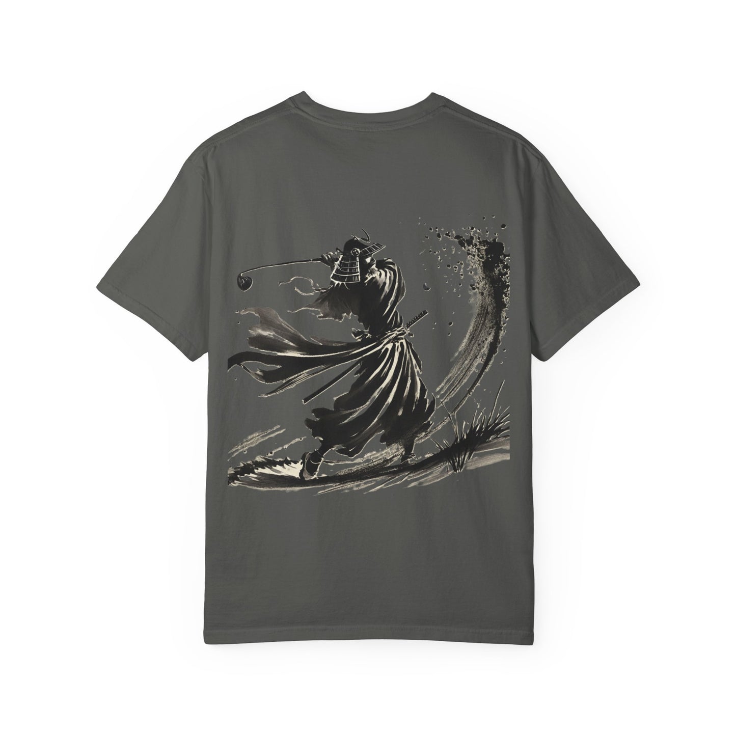Samurai Golfer Brushstroke T-Shirt