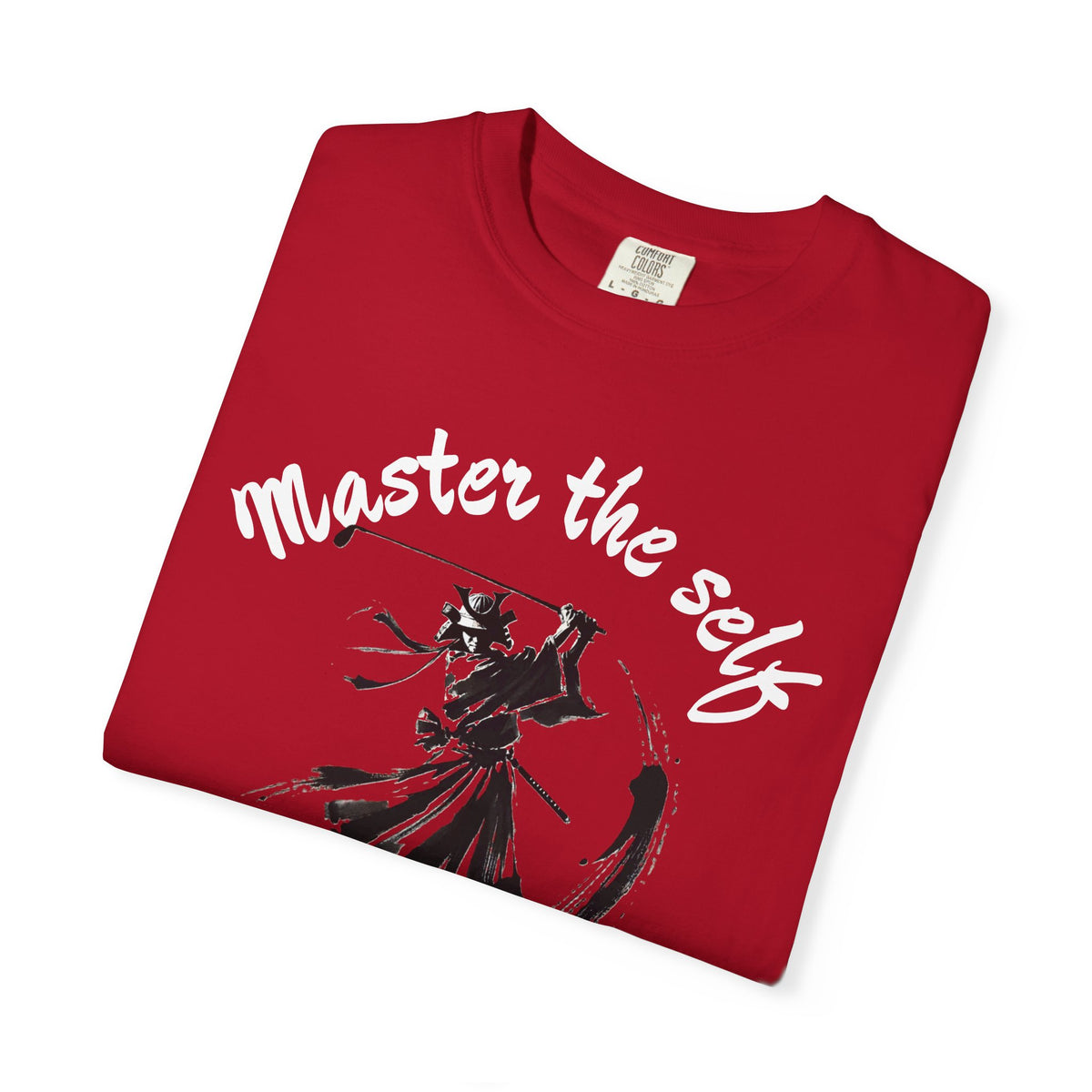 Master the Self T-Shirt — "Master the self, The course follows" Golf Graphic Tee