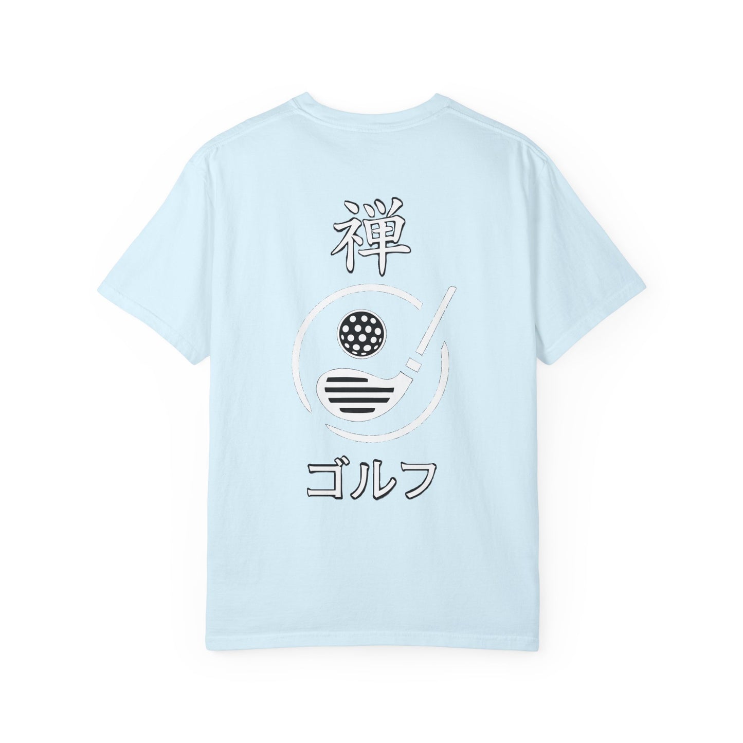 Zen Spot Golf Custom Japanese Kanji "Zen Golf" Graphic T‑Shirt