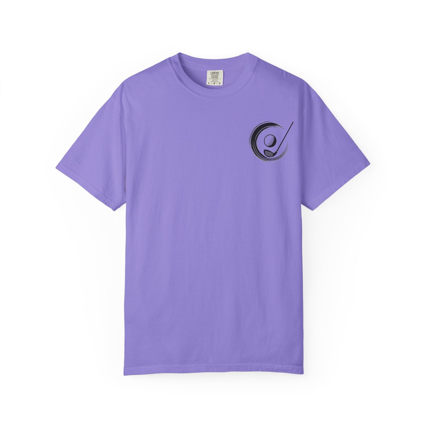 Zen Spot Golf Custom Golf Course Cherry Blossom Graphic T-Shirt