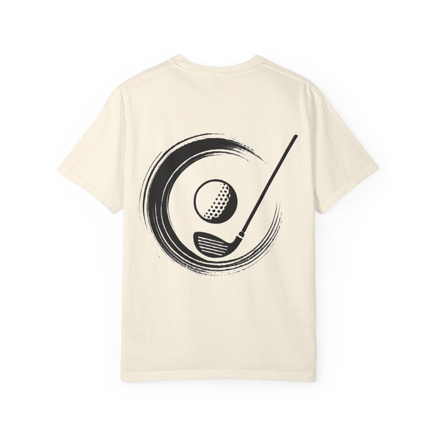 Zen Spot Golf Custom Golf Brush Stroke Graphic T-Shirt