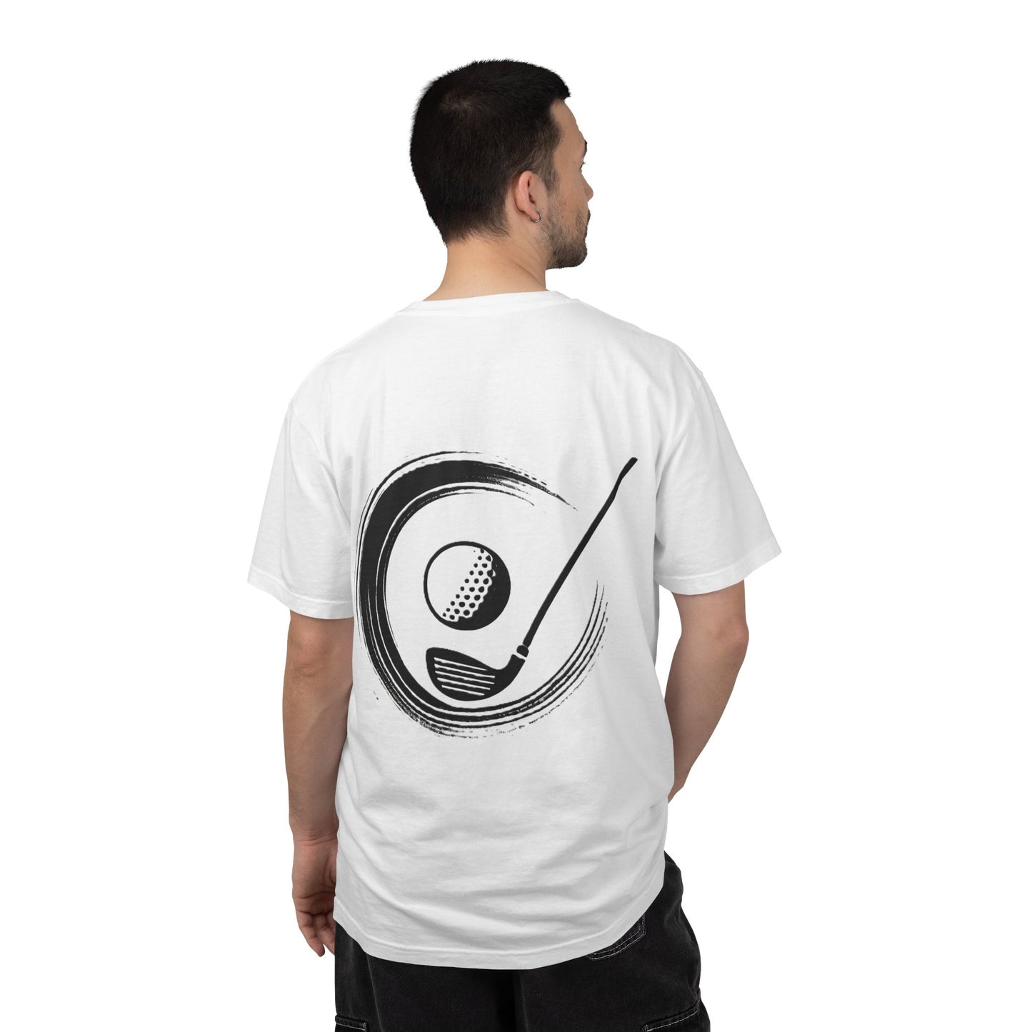 Golf Brush Stroke T-Shirt — Zen Golf Club Graphic Tee