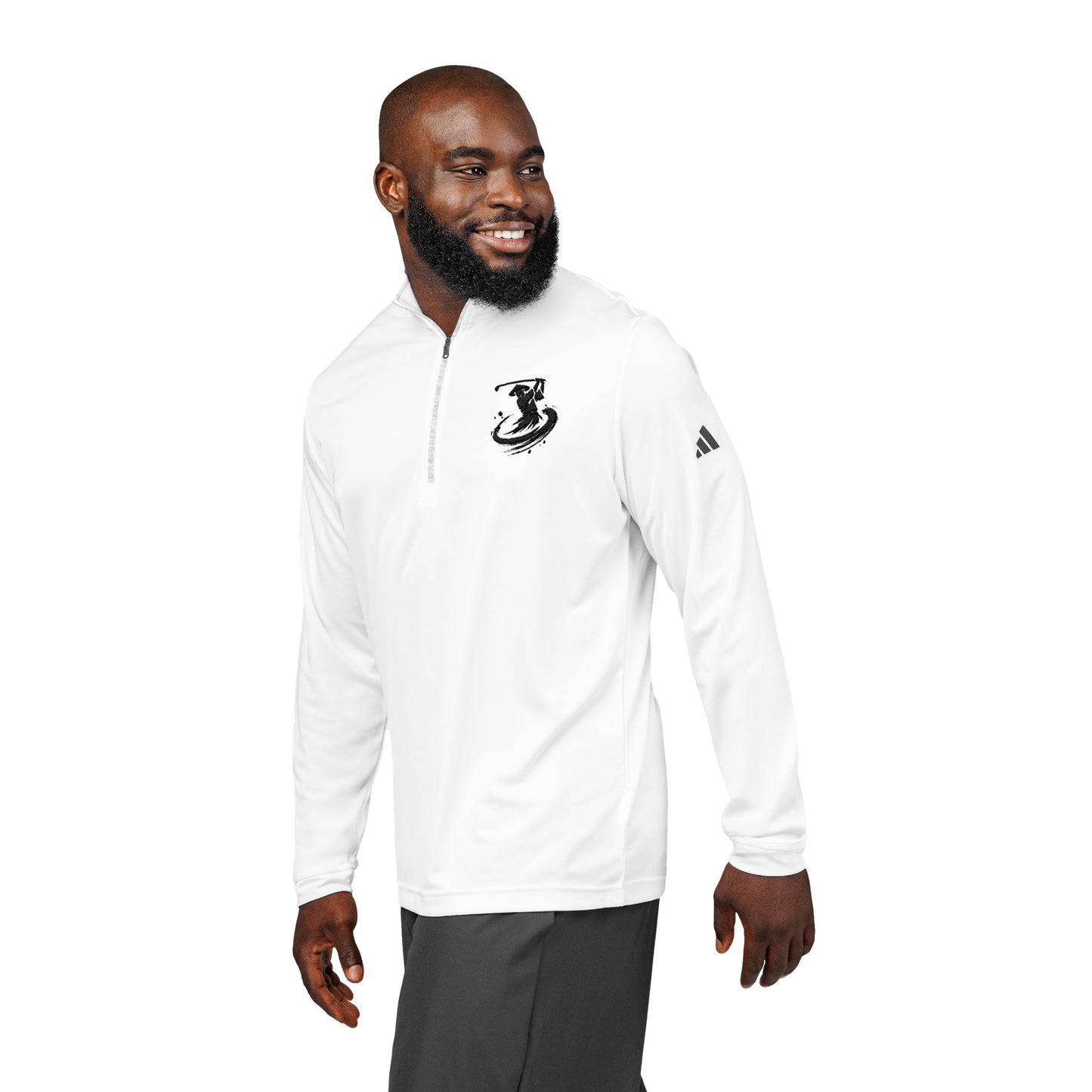Zen Spot Customized Adidas Yoroi Quarter-Zip: The Armor of Presence